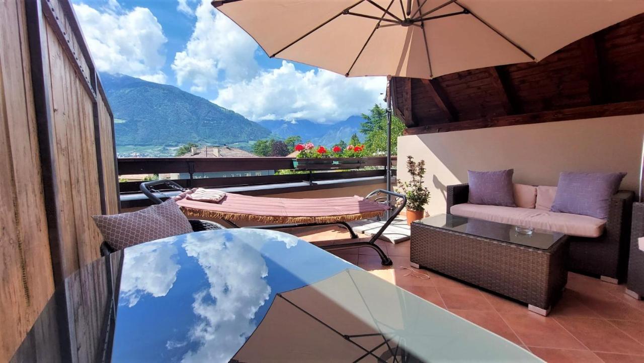 Nora S Home 1 - Panoramic Terrace & Bio Garden 메라노 외부 사진